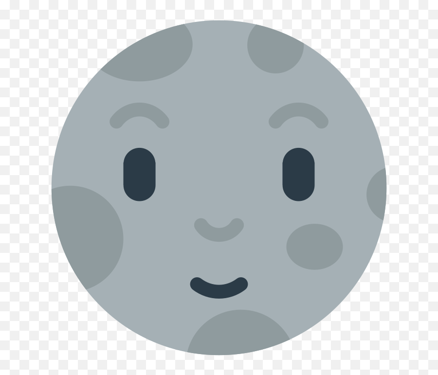 New Moon Face Emoji - Moon With Face Mozilla Emoji Svg,Moon Face Emoji