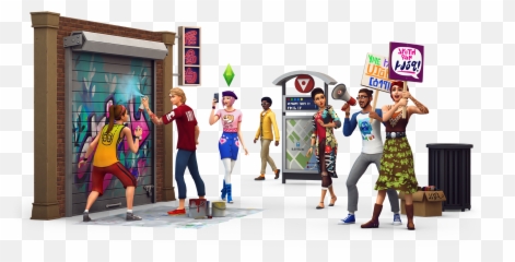 Top Ten Packs You Need In The Sims 4 - Sims 4 City Living Render Emoji,Sims 4 Emotions