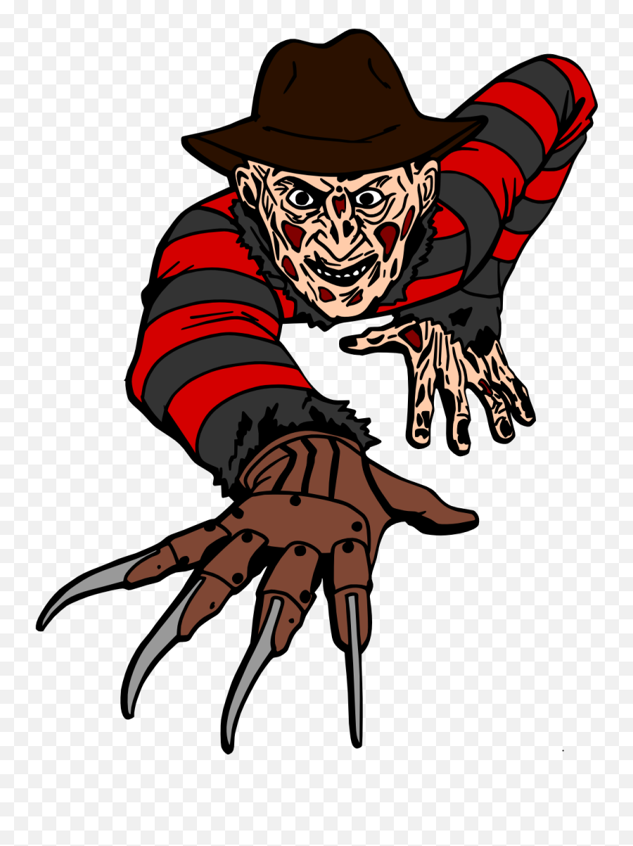 Freddy Krueger Drawing - Easy Freddy Krueger Drawing Emoji,Michael Myers Emoji