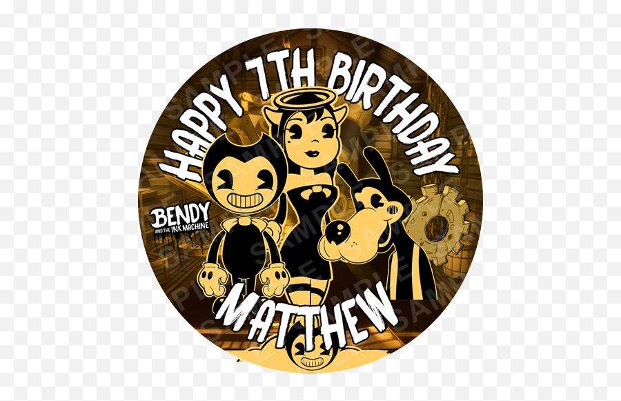 Bendy - Happy Emoji,Bendy Emoji