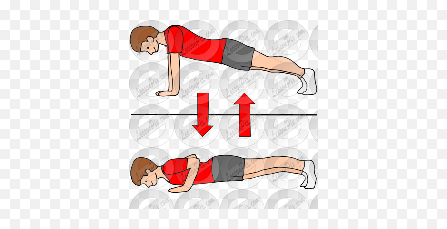 Push - Up Exercise Clipart Clipart Suggest Emoji,Emoticon Panda Push Ups