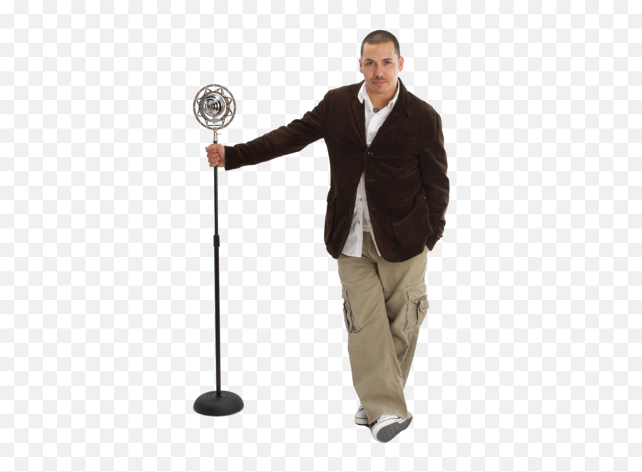 Man Standing With Microphone Png Official Psds Emoji,Guy Standing Emoji