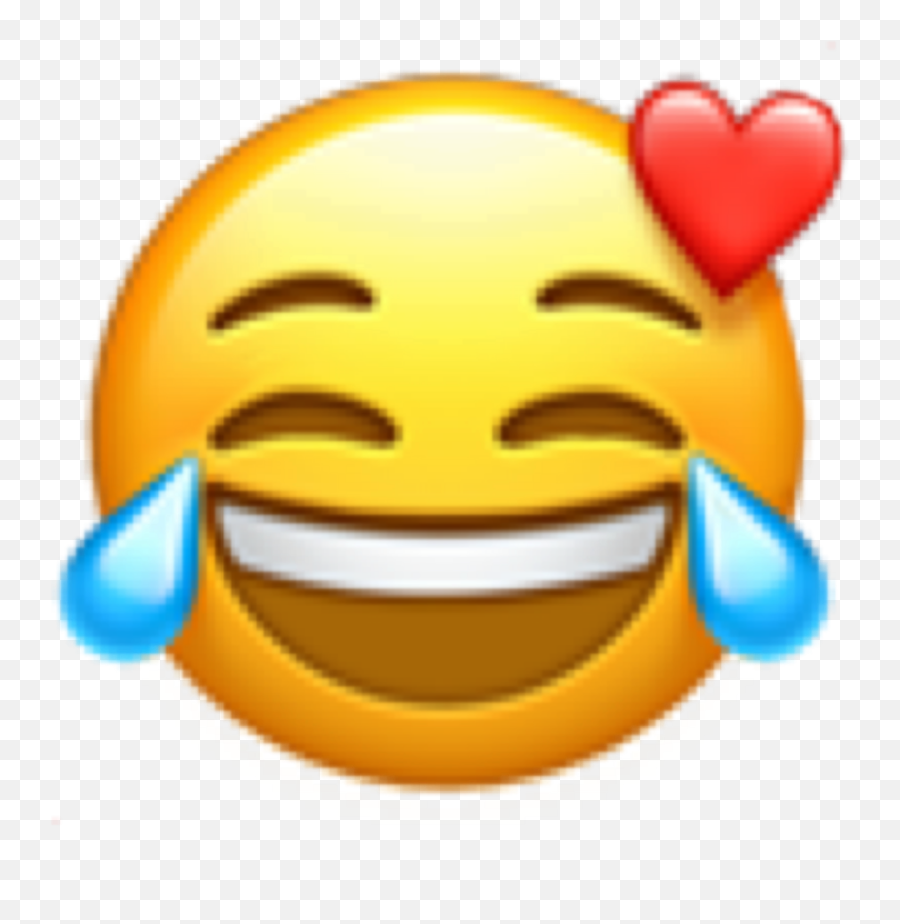 Emoji Laugh Love Crying Smiling Heart Sticker By Gg - Happy,Laugh Emoji