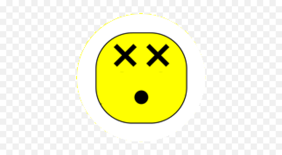 Death - Roblox Emoji,Emoji Crossed Eyes