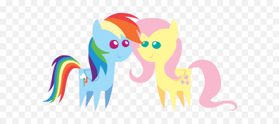 Top Flutter Ponies Stickers For Android - Mlp Nuzzle Gif Emoji,My Little Pony Emoticon