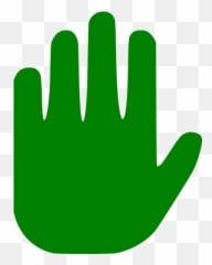 Green Stop 3 Icon - Green Stop Sign Hand Emoji,Stop Sign Emoticon