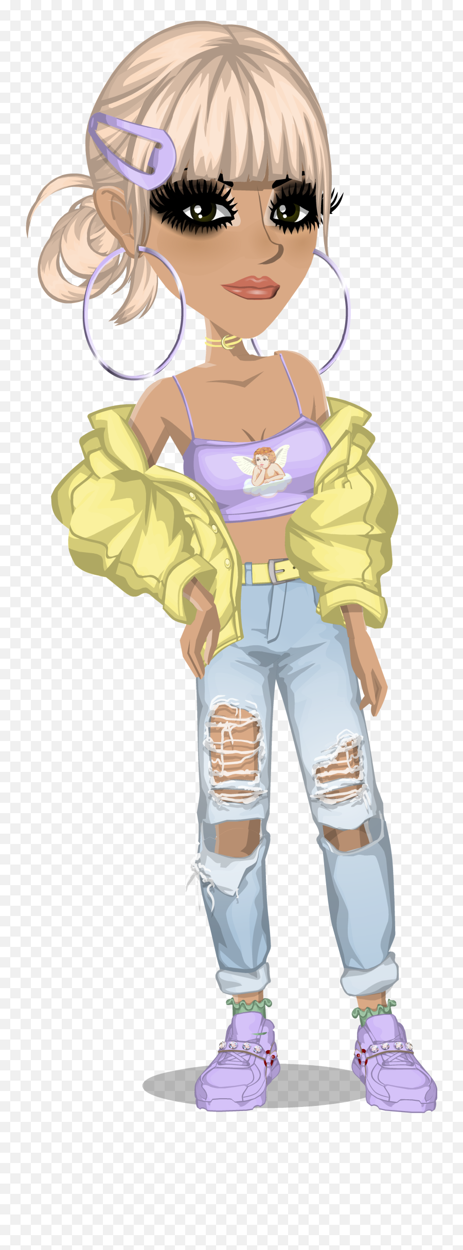 Moviestarplanet Aesthetic Clothes - Msp Vip Look 2020 Emoji,Msp Emoji Codes