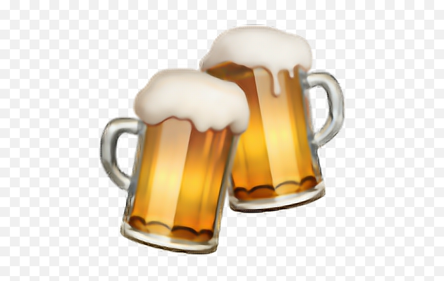 Emojis Apple Sticker - Beer Mugs Emoji Png,Beer Mug Emoji