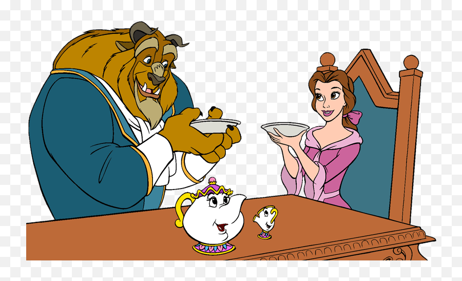 Pin Disney Belle Clipart - Disney Beauty And The Beast Table Emoji,Disney Emoji Pins