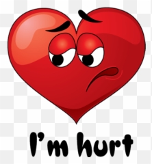 Emotion Heart Sticker - Happy Emoji,Hurt Emoji