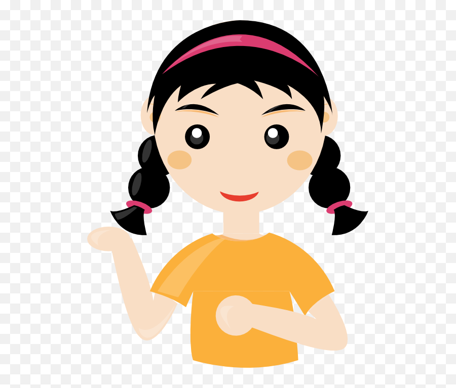 Cartoon Girl List Of Synonyms And Antonyms The Word Nerdy - Cartoon Girl Clipart Emoji,Nerd Girl Emoji