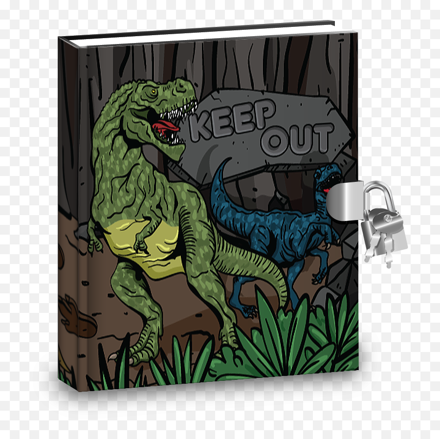 Gift Idea Dinosaur T - Rex Kids Diary With Lock Dinosaur Diary With Lock Emoji,Dinosaur Emoji
