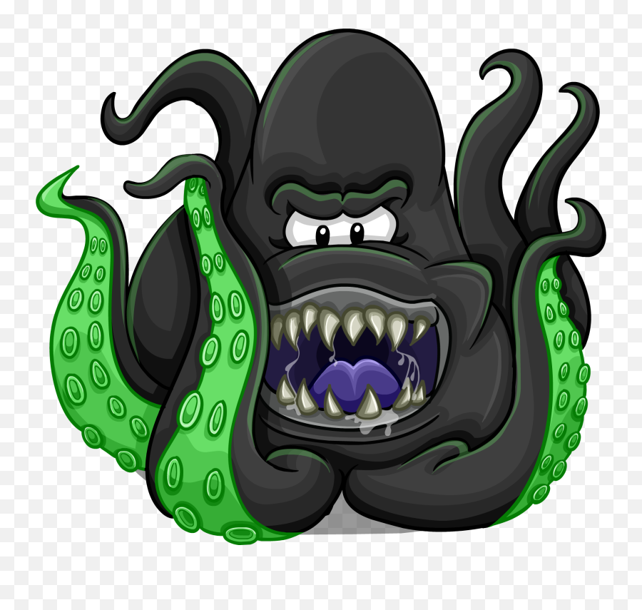 Space Squid - Supernatural Creature Emoji,Alien Emoji Costume