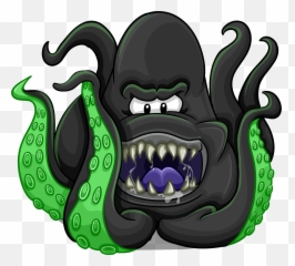 Space Squid - Supernatural Creature Emoji,Alien Emoji Costume