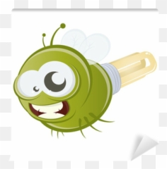Firefly Wall Mural Pixers We Live - Svtluška Kreslená Emoji,Firefly Emoticon