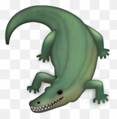 Clipart Alligator Emoji Clipart - Crocodile Emoji Png,Gorilla Emoji