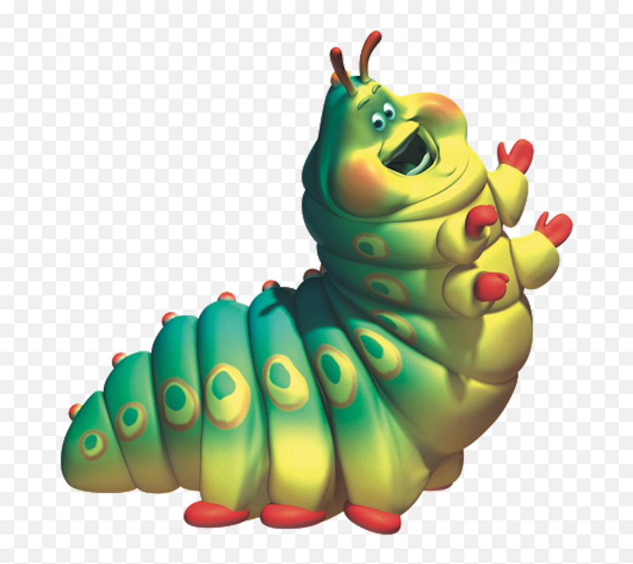 Caterpillar Bugs Life Png Download - Life Flik Heimlich Emoji,Book Caterpillar Emoji