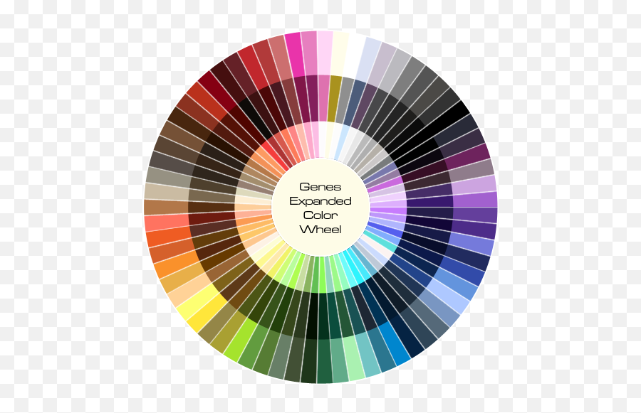 Expanded Colorwheel - Space Needle Emoji,Color And Emotion Art Lesson Plan