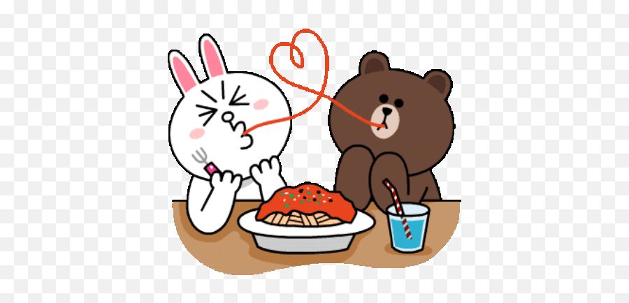 Boo Emojis - Brown And Cony Gif Food,Guess The Emoji Bear