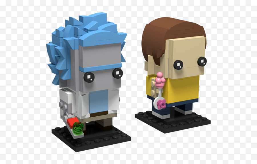Brickheadz Mocs - Page 6 Building Lego Brickpicker Brickheadz Rick And Morty Emoji,Kilt Emoji