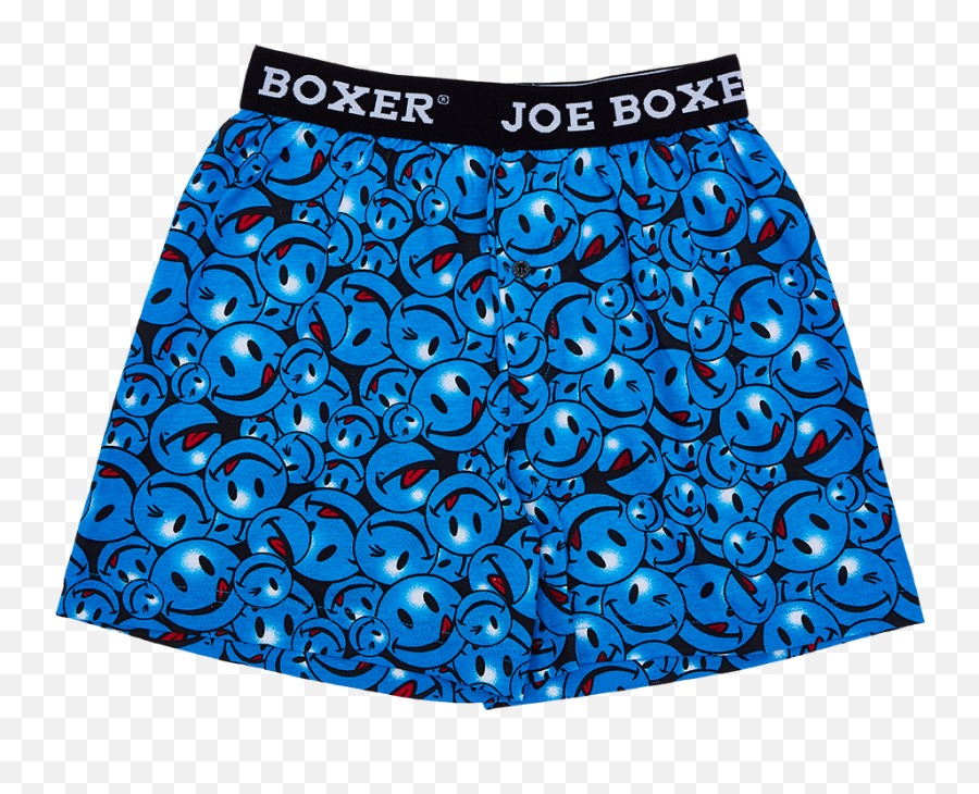 Turkisblár U0027smileyu0027 Krakkaboxer Kringlan - For Teen Emoji,Boxer Emoticon