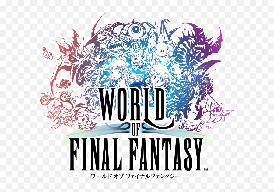 Final Fantasy Month - World Of Final Fantasy Title Art Emoji,Final Fantasy 6 Emotions