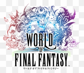 Final Fantasy Month - World Of Final Fantasy Title Art Emoji,Final Fantasy 6 Emotions