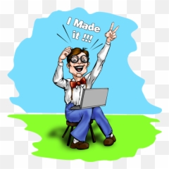 Nerd Man Computer Man Free Icon Of Geek Nerd Characters - Weet Emoji,Nerdiest Nerd Ever Emoticons