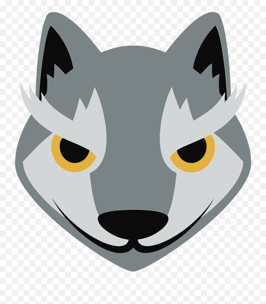 Wolf Emoji Animals - Emoji,Animal Emoji