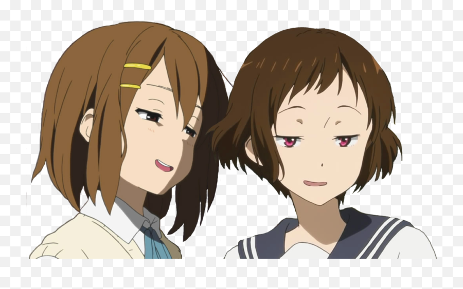Smug Anime Girl Laugh - K On Yui Icons Aesthetic Emoji,Smug Emojis Iphone
