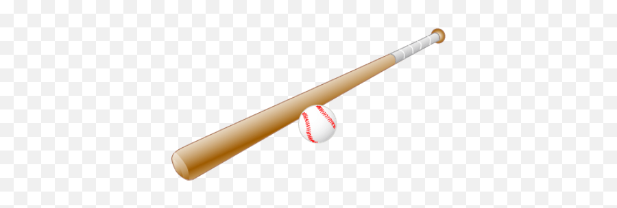 Baseball Bat Transparent Free - Transparent Background Baseball And Bat Clipart Png Emoji,Lucille Baseball Bat Emojis