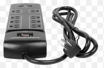 Outlet Av Surge Protector With 2 Usb - Portable Emoji,Guess The Emoji Coffee And Poodle
