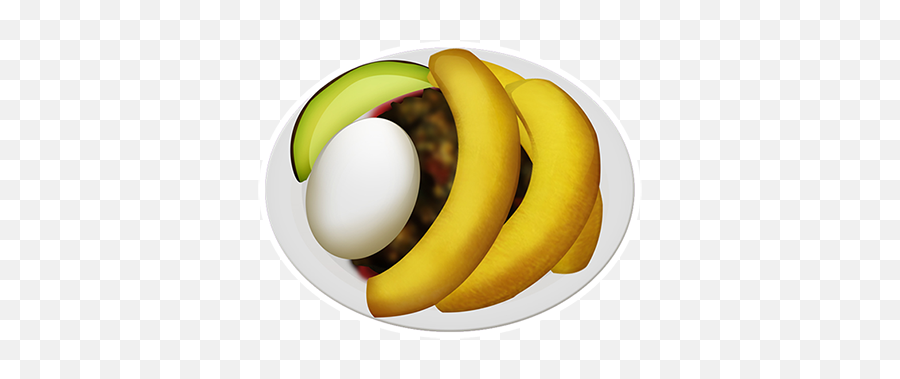 Zouzoukwa - Food By Felix Grebet Ripe Banana Emoji,African Food Emoji
