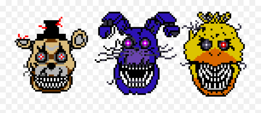 Freddy Bonnie And Chica - Scary Emoji,Freddy Emoticon Icarly