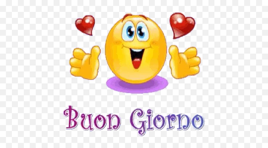 Buongiorno E Buonanotte Stickers - Happy Day Gif Emoji,Buon Giorno Emoticon