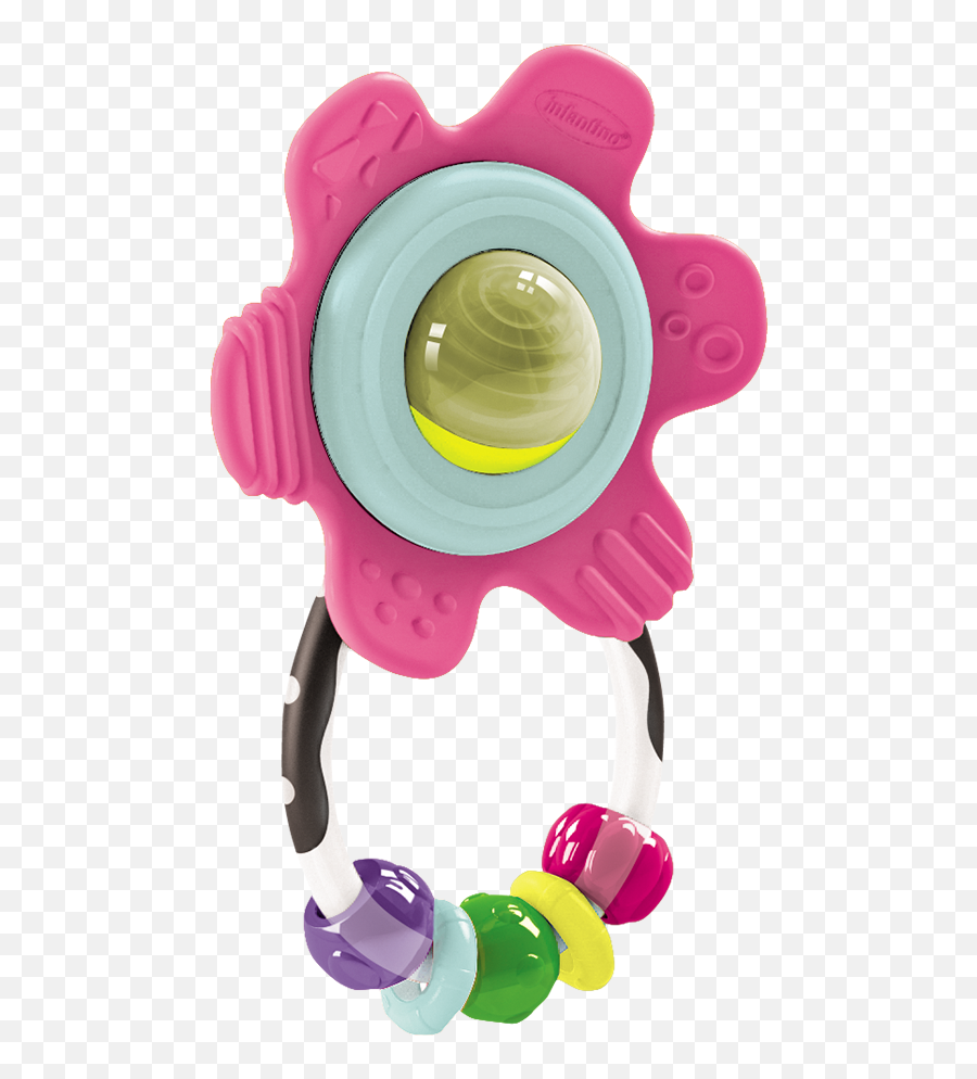 Infantino Spin U0026 Teethe Gummy Flower Rattle Baby U0026 Toddler - Hochet Infantino Emoji,Emojis Cornhole Board