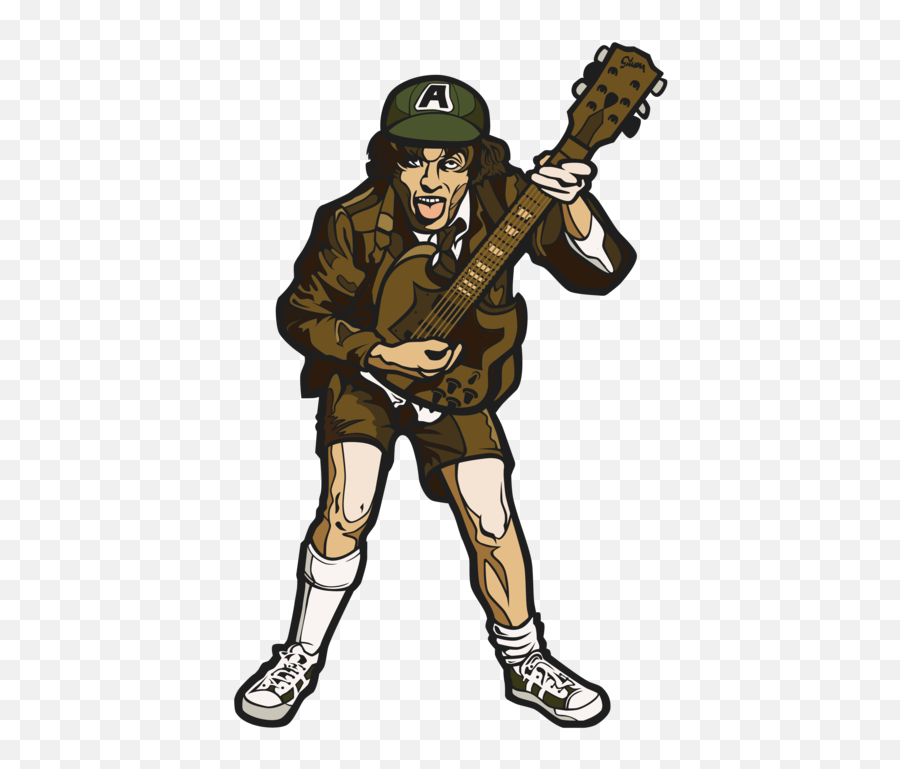 Figpin Music Acdc High Voltage Angus Young 17 1st Edition - Angus Young Figpin Emoji,Disney Pin Star Wars Emoji