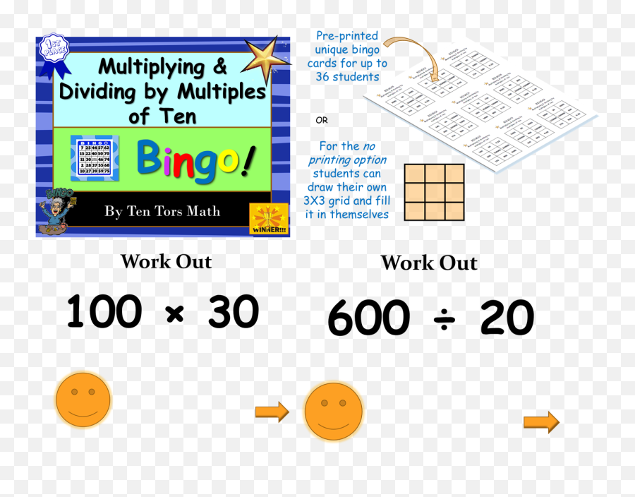 Multiplying And Dividing Bypowers Of 10 - Dot Emoji,Kakaotalk Emoticon Bingo