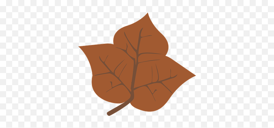Orange Leaf Fall Vectors - Brown Graphic Leaf Emoji,Sun Leaves Emoji