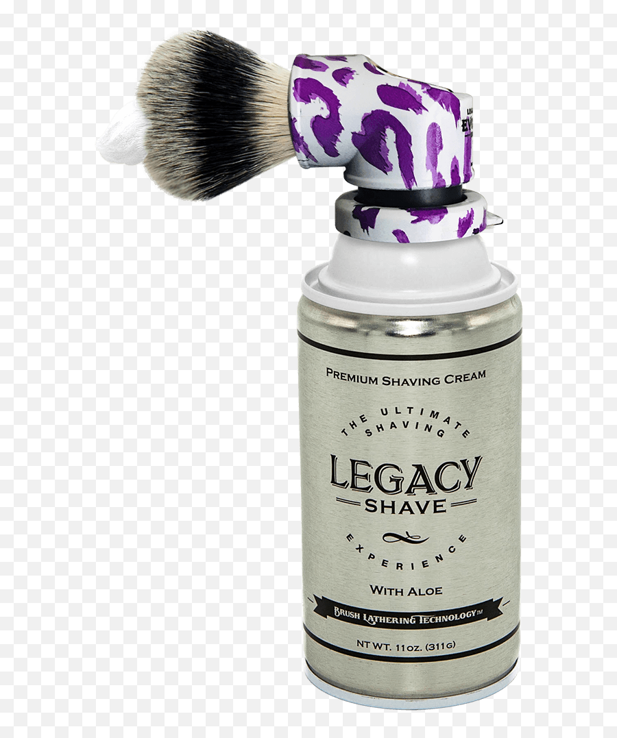 Custom Legacy Shave Brush - Shave Can Brush Emoji,Animated Emoticon Shaving Lather