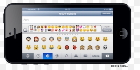 Nieuwe Achtergronden En Emojis - Display Device,Ios6 Emoji