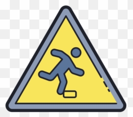Floor Level Obstacle Icon In Color Hand Drawn Style - Traffic Sign Emoji,Twitter Emoji Stairs