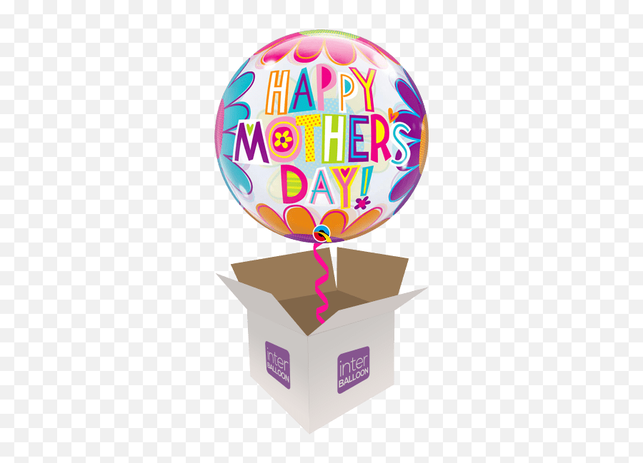 Motheru0027s Day Helium Balloons Delivered In The Uk By Interballoon - Birthday Emoji,Mother's Day Emoji