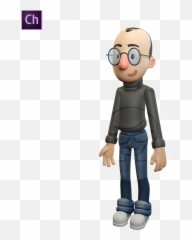 3d Man With Glasses Adobe Character Animator Puppet Graphicmama Emoji,Happy Emotion Poses Character 3d