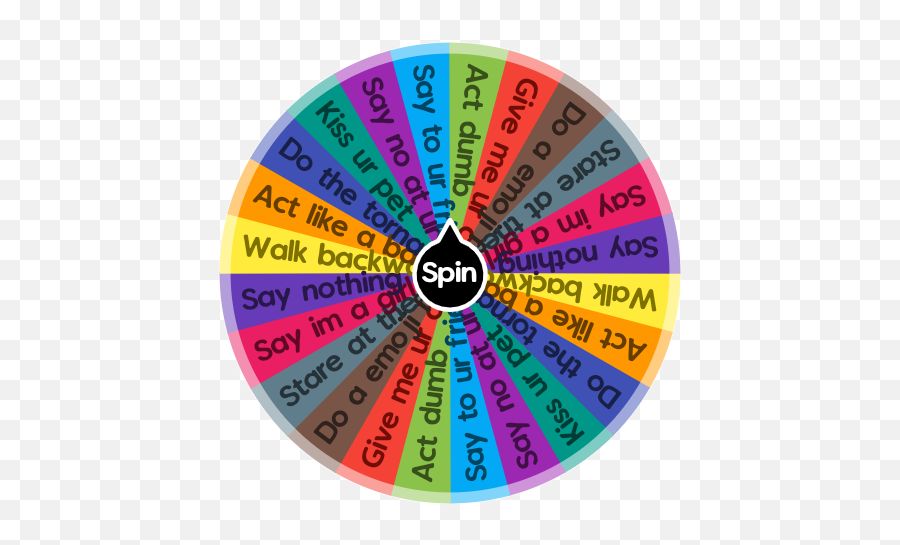 Theprincesseswolf Truth Or Dare Game Spin The Wheel App - Jacksonville Jaguars Emoji,Dumb Emoji Face