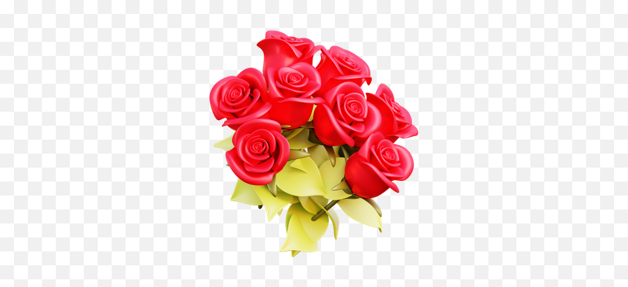 Flower Emoji Icon - Download In Flat Style,Bouquet Emoji