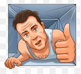Die Hard - Die Hard Sticker Emoji,Die Hard Emoji