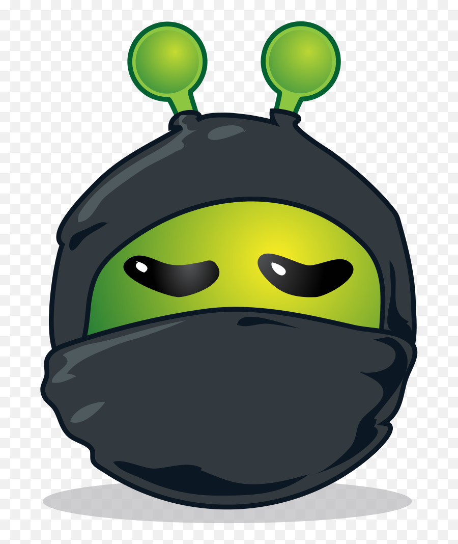 Filesmiley Green Alien Black Ninjasvg - Wikimedia Commons Emoticon Emoji,Alien Emoji
