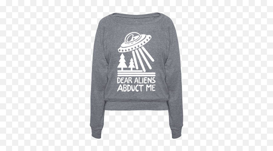 Dear Aliens Abduct Me Racerback Tank Tops Lookhuman U2013 Cute766 - Long Sleeve Emoji,Alien Emoji Sweatshirt