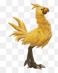 Chocobo Finalfantasy Bird Sticker - Chocobo Final Fantasy Free Emoji,Chocobo Emoji